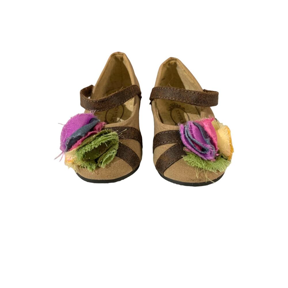 Joyfolie Flower Strappy Flats
